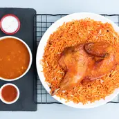 نصف دجاج مندي